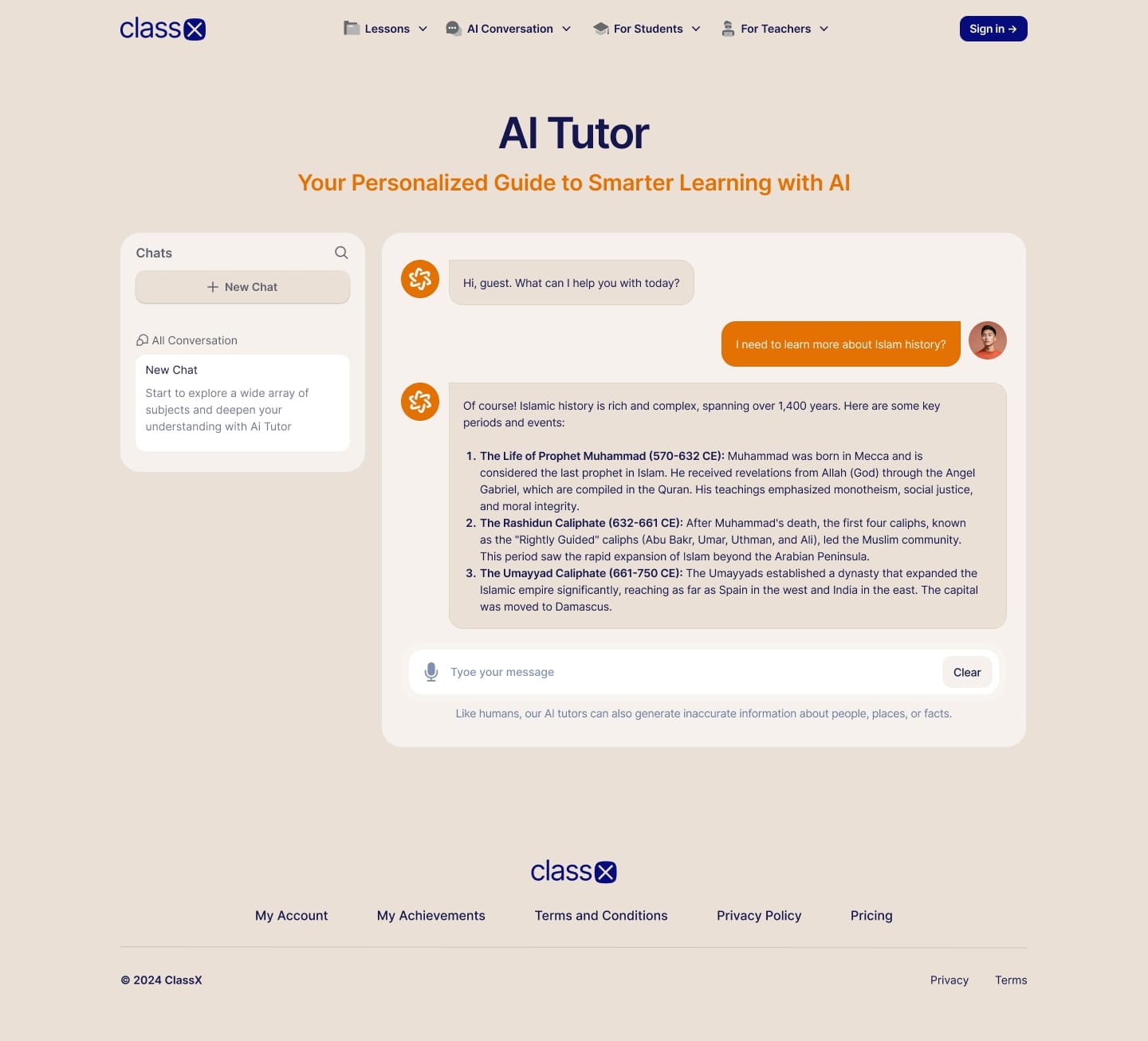 AI Tutor