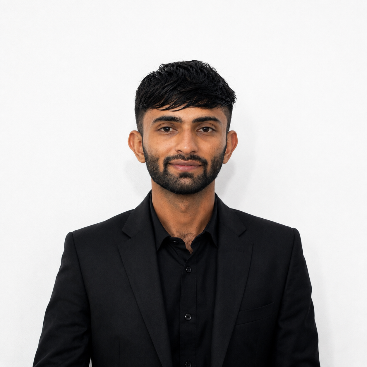 professional headshot of hasnain