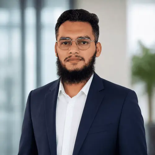 professional headshot of sameer